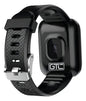 Smart Watch Gtc Swg-003 Reloj Inteligente Color de la caja Roja Color de la malla Negro