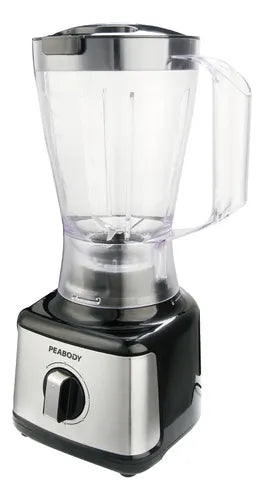 Licuadora Peabody Pe-ln601 600W 1,5 Litros 5 Velocidades Color Negro y Gris