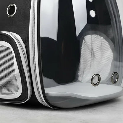 Mochila Transportadora para Gatos: Acolchada, Ventilada y de Diseño